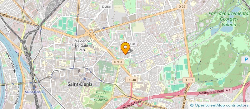 localisation de l'entreprise MONSIEUR BRAHIM DIARRA  SAINT-DENIS
