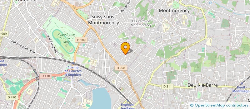 localisation de l'entreprise MONSIEUR BRAHIM DJAOUD  SOISY-SOUS-MONTMORENCY