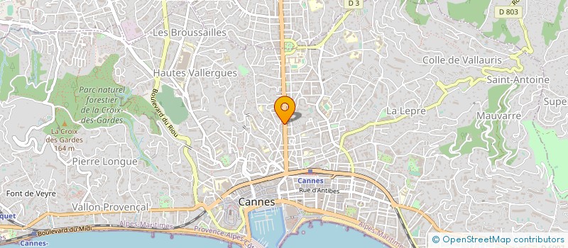 localisation de l'entreprise MONSIEUR BRAHIM DOUADI à CANNES