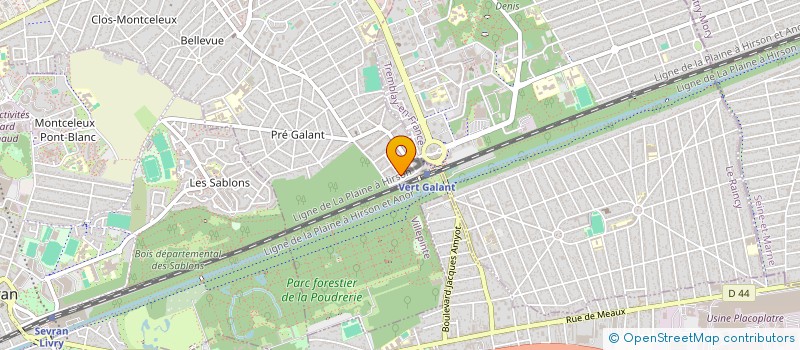 localisation de l'entreprise MONSIEUR BRAHIM DRAOUI  VILLEPINTE