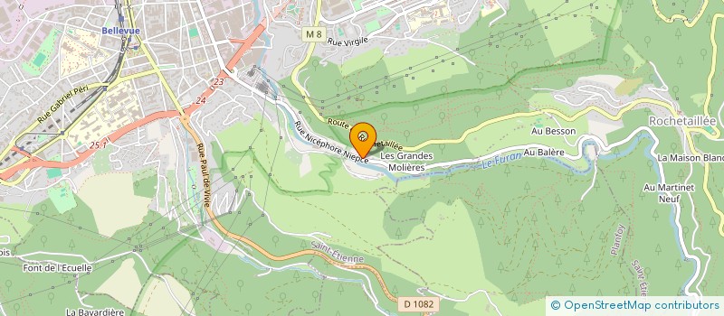 localisation de l'entreprise MONSIEUR BRAHIM EL AMMARI  SAINT-ETIENNE