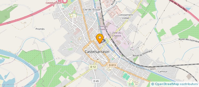 localisation de l'entreprise MONSIEUR BRAHIM EL ASSIOUI  CASTELSARRASIN