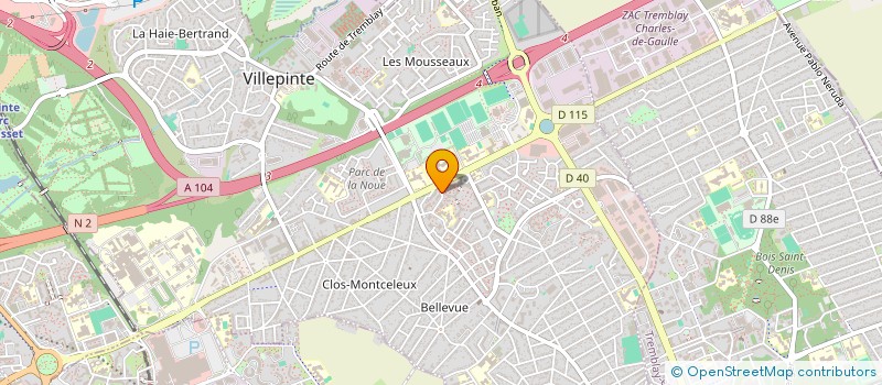 localisation de l'entreprise MONSIEUR BRAHIM EL GHAZI à VILLEPINTE