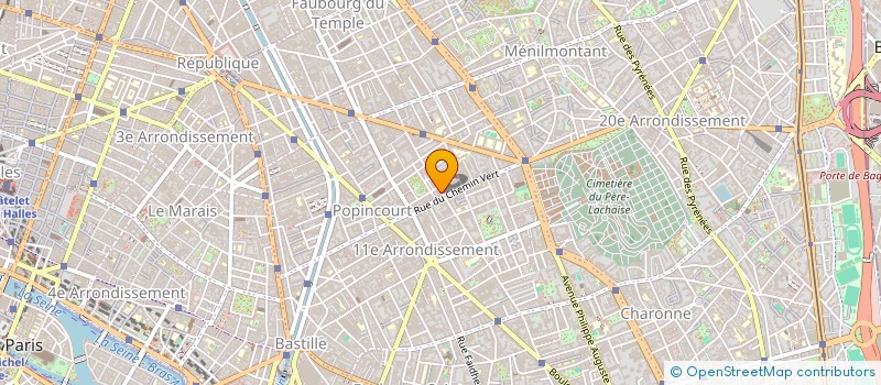 localisation de l'entreprise MONSIEUR BRAHIM EL HARIM à PARIS