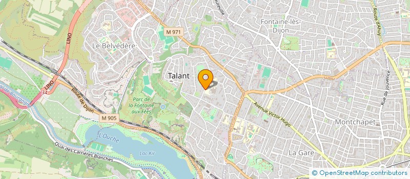 localisation de l'entreprise MONSIEUR BRAHIM EL IDRISSI  TALANT