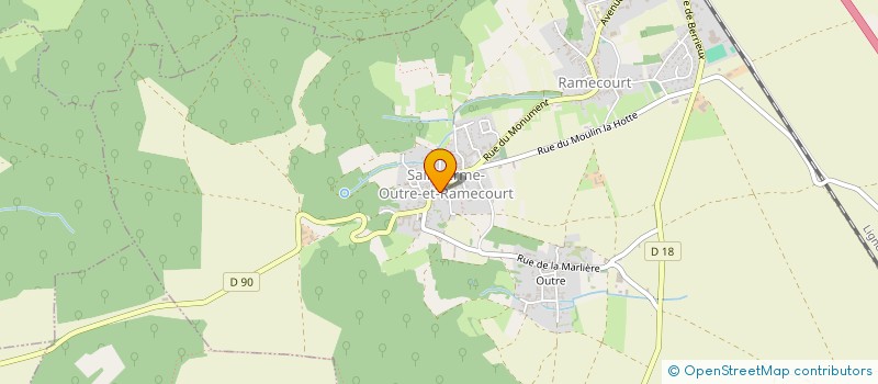 localisation de l'entreprise MONSIEUR BRAHIM EL KAISSI  SAINT-ERME-OUTRE-ET-RAMECOURT