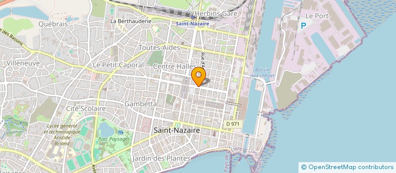 localisation de l'entreprise MONSIEUR BRAHIM EL MOHAMADI à SAINT-NAZAIRE