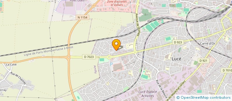 localisation de l'entreprise MONSIEUR BRAHIM EL MOURARI à LUCE