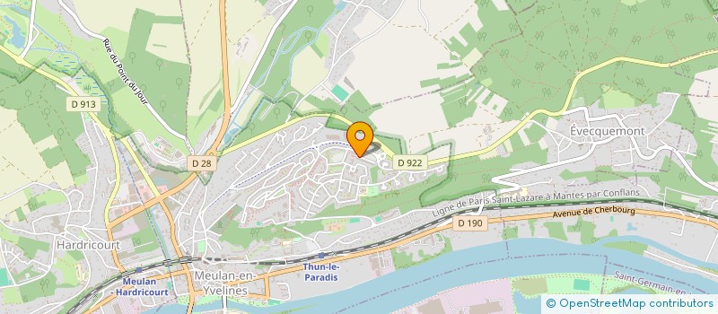 localisation de l'entreprise MONSIEUR BRAHIM ELKATMOUR  MEULAN-EN-YVELINES