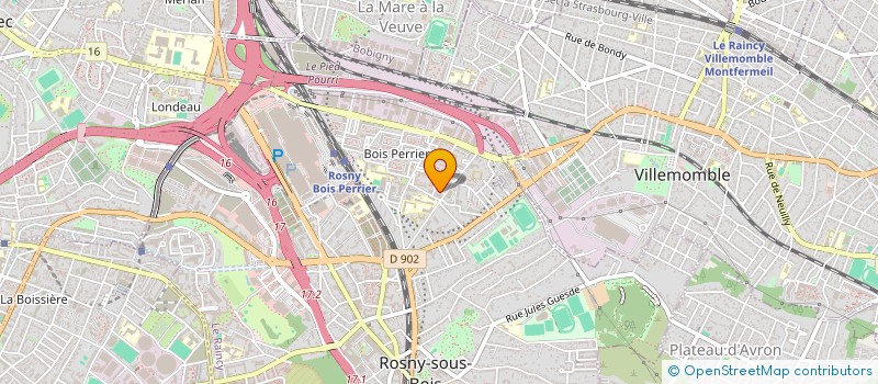 localisation de l'entreprise MONSIEUR BRAHIM ELLAFI à ROSNY-SOUS-BOIS