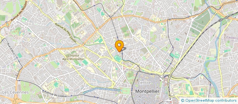 localisation de l'entreprise MONSIEUR BRAHIM ENNEBBALI à MONTPELLIER