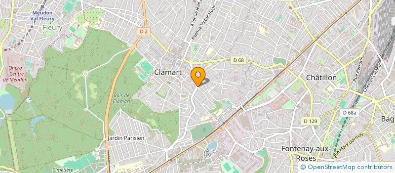 localisation de l'entreprise MONSIEUR BRAHIM ERRAJRAJI à CLAMART