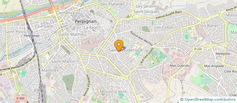 localisation de l'entreprise MONSIEUR BRAHIM ESSADIK BOULKHAIR  PERPIGNAN