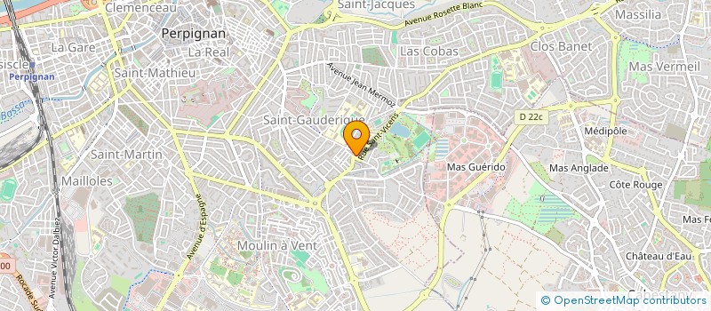 localisation de l'entreprise MONSIEUR BRAHIM FADEL  PERPIGNAN