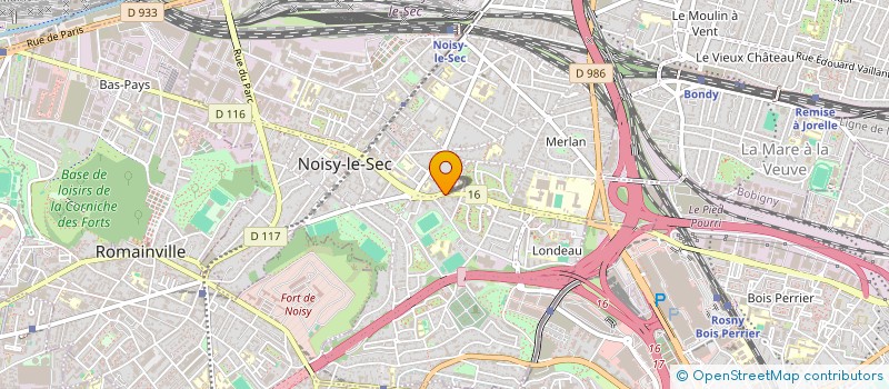 localisation de l'entreprise MONSIEUR BRAHIM GHALMI  NOISY-LE-SEC