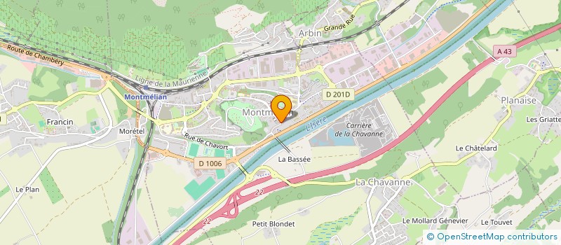 localisation de l'entreprise MONSIEUR BRAHIM GHANIA  MONTMELIAN