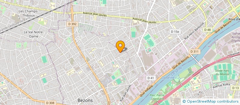 localisation de l'entreprise MONSIEUR BRAHIM GHANIMI  BEZONS