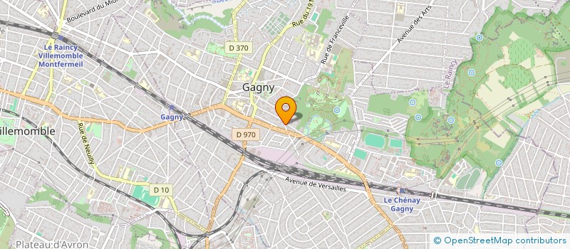 localisation de l'entreprise MONSIEUR BRAHIM GHATTASSI à GAGNY