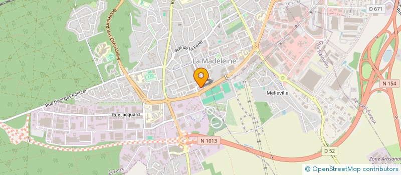 localisation de l'entreprise MONSIEUR BRAHIM GHIDI  VERNON