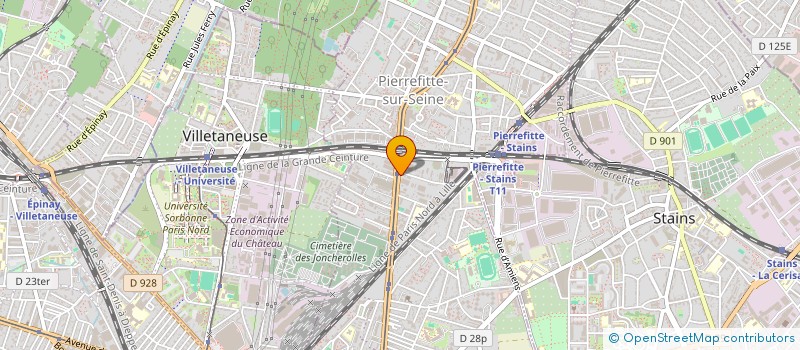 localisation de l'entreprise MONSIEUR BRAHIM GHOZRANE à PIERREFITTE-SUR-SEINE