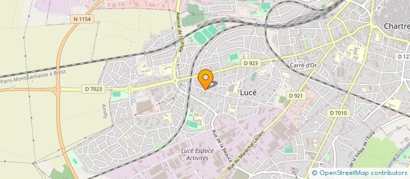 localisation de l'entreprise MONSIEUR BRAHIM GOTTAI à LUCE