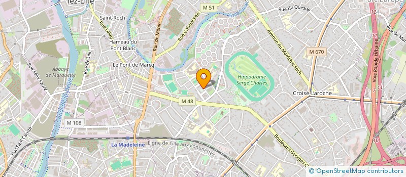 localisation de l'entreprise MONSIEUR BRAHIM GOUMANOUZ à MARCQ-EN-BARŒUL