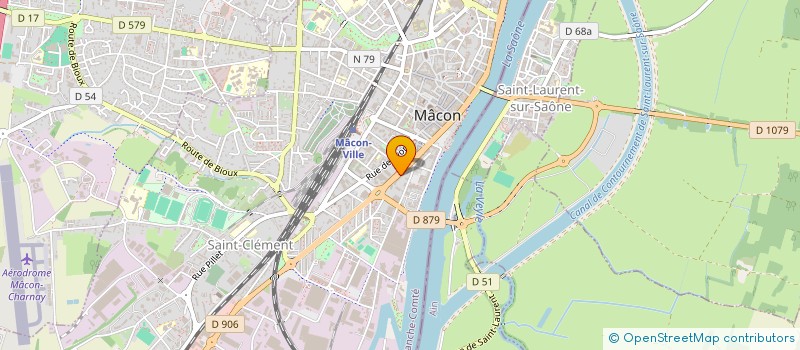 localisation de l'entreprise MONSIEUR BRAHIM GUERFAOUI à MACON