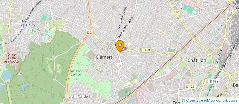 localisation de l'entreprise MONSIEUR BRAHIM HAKEM à CLAMART