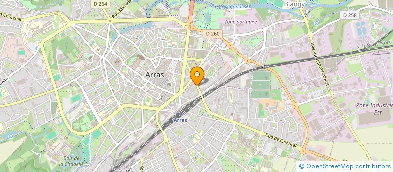 localisation de l'entreprise MONSIEUR BRAHIM HAKKOU à ARRAS