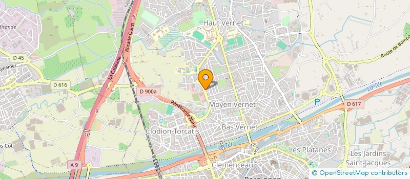 localisation de l'entreprise MONSIEUR BRAHIM HAMHAM LAGHCHIM  PERPIGNAN