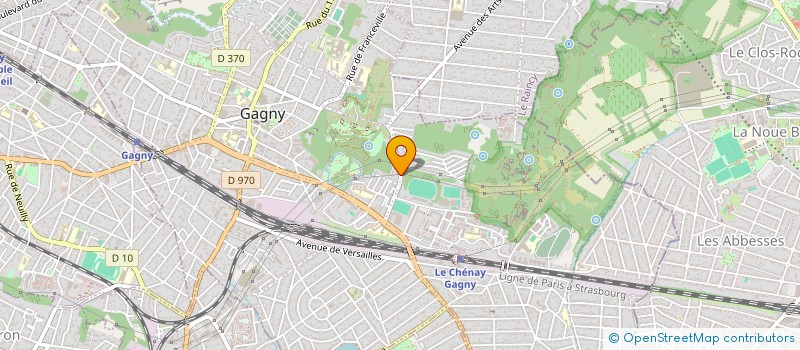 localisation de l'entreprise MONSIEUR BRAHIM HAMMI à GAGNY