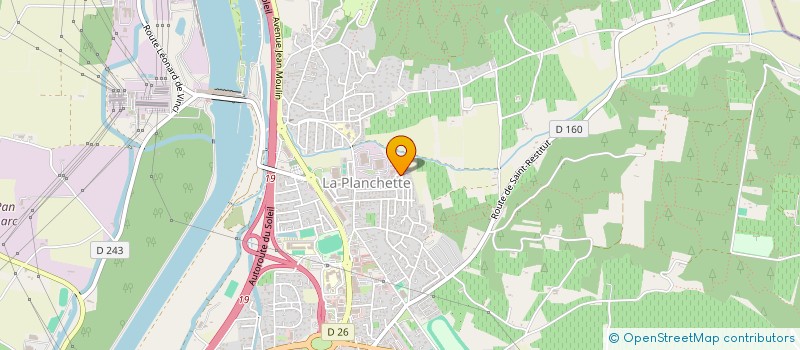 localisation de l'entreprise MONSIEUR BRAHIM HAMOS à BOLLENE