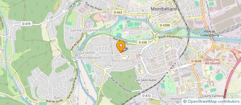 localisation de l'entreprise MONSIEUR BRAHIM HAMOUDA à MONTBELIARD
