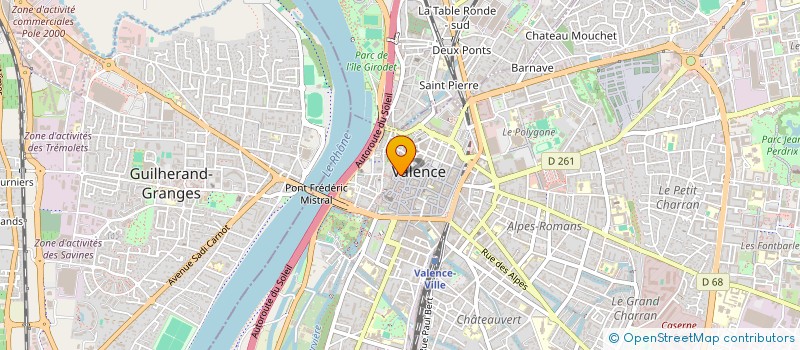 localisation de l'entreprise MONSIEUR BRAHIM HAMOUDA  VALENCE