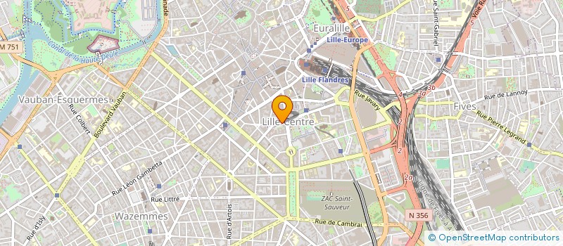 localisation de l'entreprise MONSIEUR BRAHIM HAMZI à LILLE