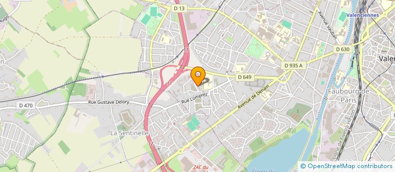 localisation de l'entreprise MONSIEUR BRAHIM HARGUEM à VALENCIENNES