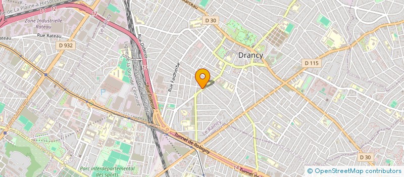 localisation de l'entreprise MONSIEUR BRAHIM HASSINE à DRANCY