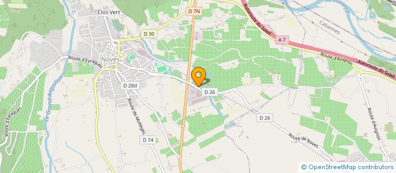 localisation de l'entreprise MONSIEUR BRAHIM HIRCHI  NOVES