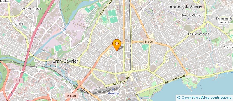 localisation de l'entreprise MONSIEUR BRAHIM HMOUCHE  ANNECY