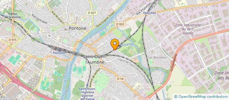 localisation de l'entreprise MONSIEUR BRAHIM HOSNI à SAINT-OUEN-L'AUMONE