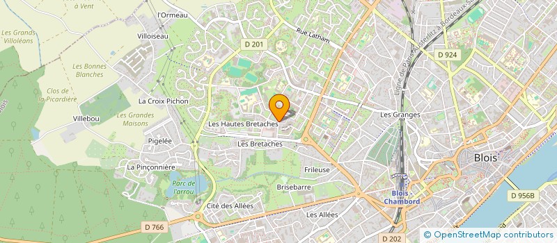 localisation de l'entreprise MONSIEUR BRAHIM HOSSAYNI à BLOIS