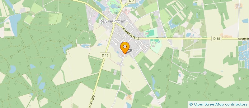 localisation de l'entreprise MONSIEUR BRAHIM HOUHOUD à JOUY-LE-POTIER