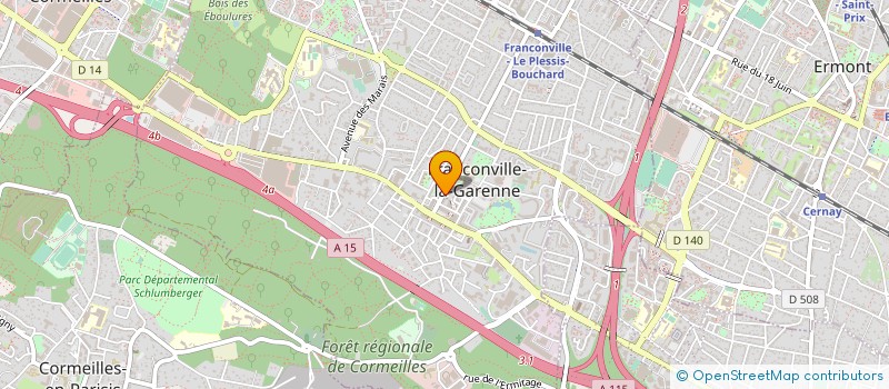 localisation de l'entreprise MONSIEUR BRAHIM HOUSTI à FRANCONVILLE