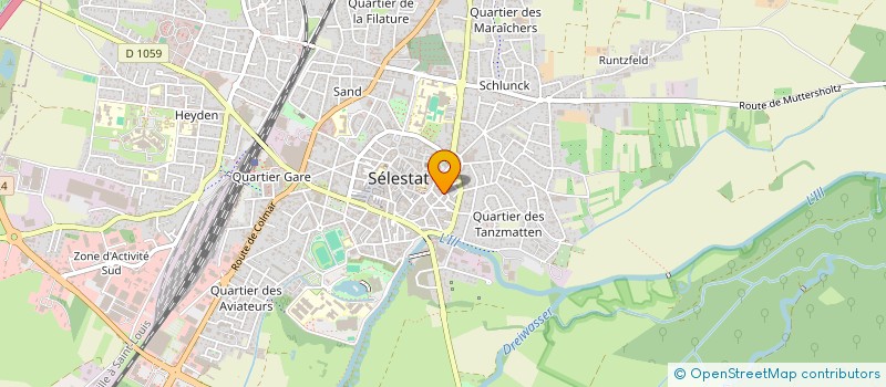 localisation de l'entreprise MONSIEUR BRAHIM IDRISSI  SELESTAT