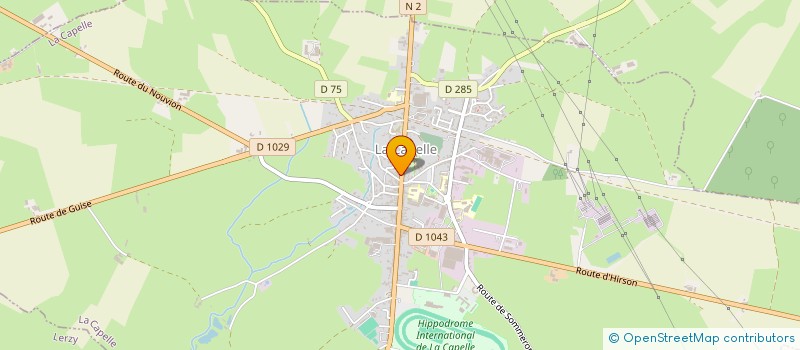 localisation de l'entreprise MONSIEUR BRAHIM INNOUCHE  LA CAPELLE