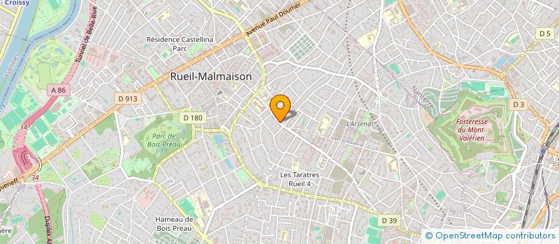 localisation de l'entreprise MONSIEUR BRAHIM JAAFARI à RUEIL-MALMAISON