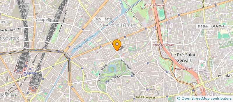 localisation de l'entreprise MONSIEUR BRAHIM KADIRI  PARIS