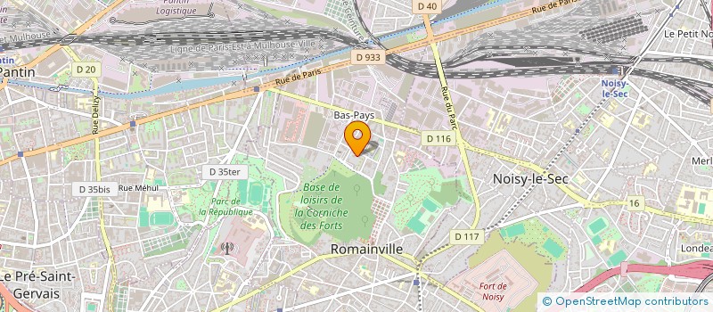 localisation de l'entreprise MONSIEUR BRAHIM KASMI à ROMAINVILLE