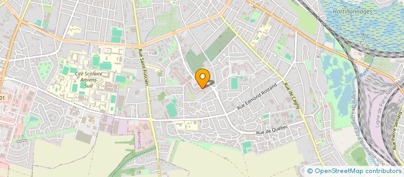 localisation de l'entreprise MONSIEUR BRAHIM KASSEB  AMIENS