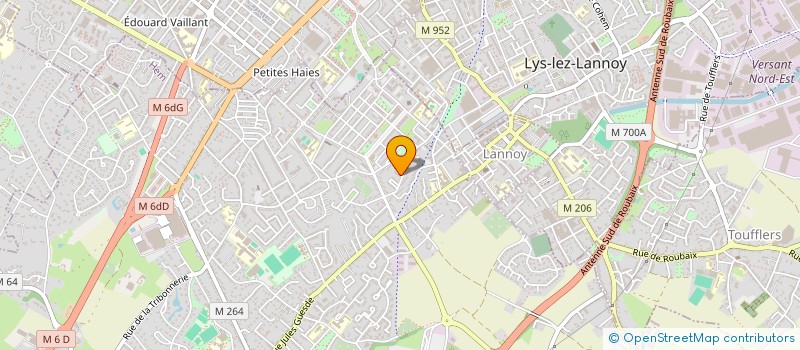 localisation de l'entreprise MONSIEUR BRAHIM KEBBAR  HEM